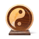 Zoutlamp Yin Yang Met Kabel En Lamp ±22x19x10 cm
