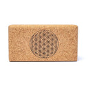 Steunblok Yoga Kurk Bloem Des Levens Mandala 23x12x7.5 cm