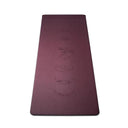 Yogi & Yogini Yogamat PU En Natuurlijk Rubber Aubergine