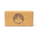 Yogablok Levensboom Kurk 23x12x7.5 cm