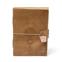 Notitieboek Bloem Des Levens Rozenkwarts Kunstleren Omslag 100 Blanco Pagina's 250 G 18x13 Cm