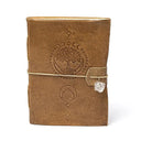 Notitieboek Levensboom Met Bergkristal En Kunstleren Omslag 250 G 18 X 13 Cm