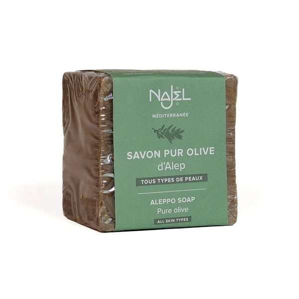 Najel pure olijfolie zeep uit Aleppo -- 180g