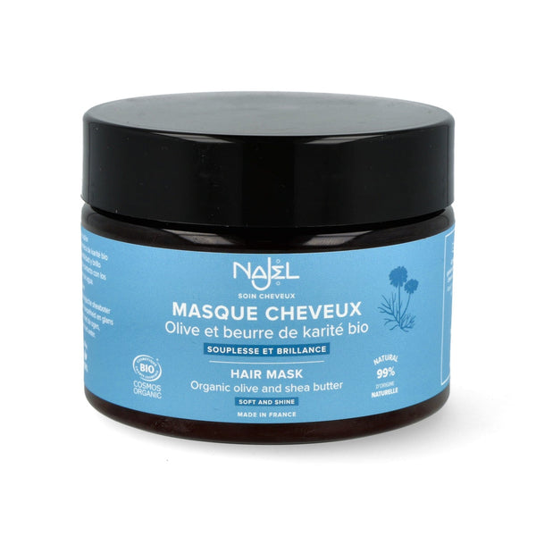 Haarmasker Najel olijf en sheaboter biologisch -- 250 g
