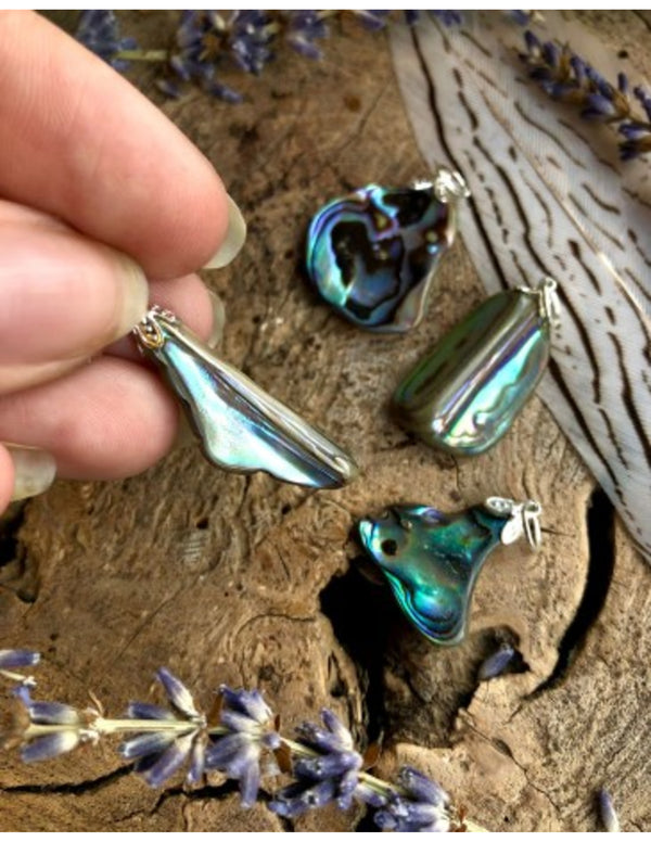 Abalone schelp edelsteen hanger