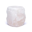 Himalayazout Theelichthouder Zoutkristal Wit 800-1200g