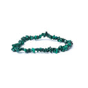 Elastische Edelsteen Splitarmband Malachiet