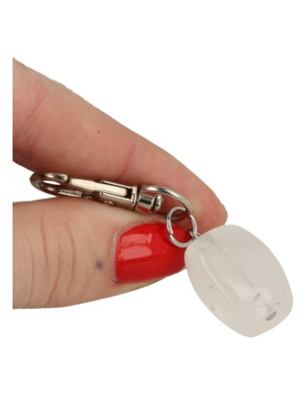 Bergkristal halsband hanger Dier & Welzijn