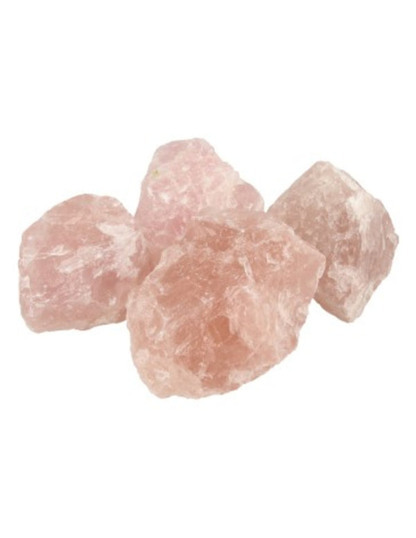 Roze kwarts Brazilië, ruwe brokjes p/kg