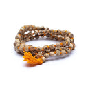 Mala Tulsi Rozenkrans Japa Mala Basilicum 108 Kralen 0,7 cm