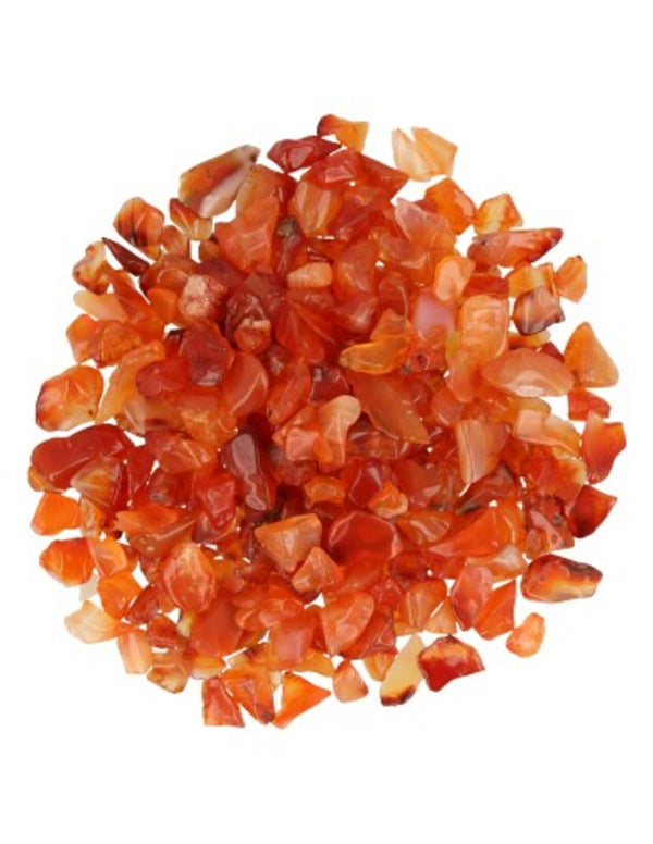 Carneool 100 gr. trommelstenen (mt1)
