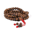 Rudraksha Mala Uit Nepal Met 108 Gepolijste Kralen 0.6 cm