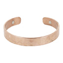 Armband koper gehamerd magnetisch -- ±8mm