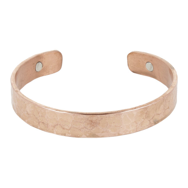 Armband Koper Gehamerd Magnetisch 8 mm