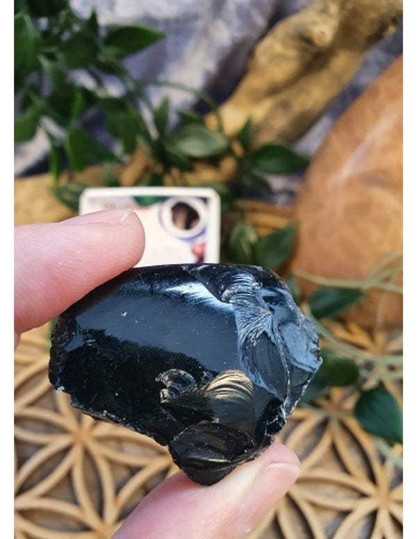 Doosje Obsidiaan zwart