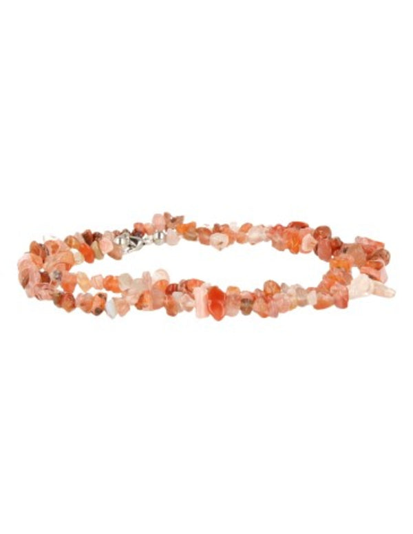 Carneool splitketting smal