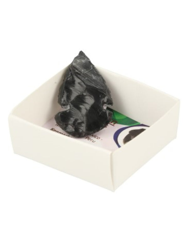 Doosje Obsidiaan speerpunt