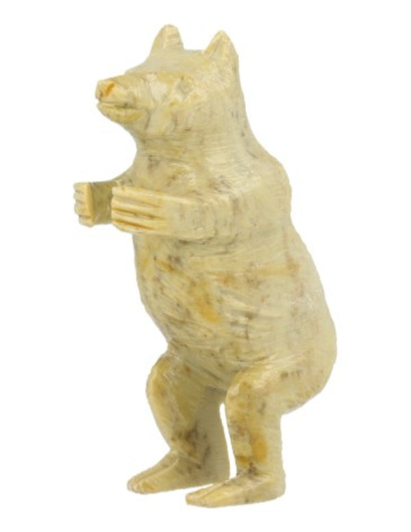 Speksteen beer staand 8,5 cm