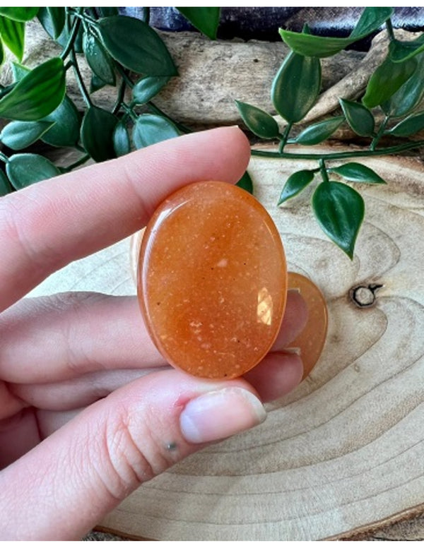 Aventurijn oranje zaksteen