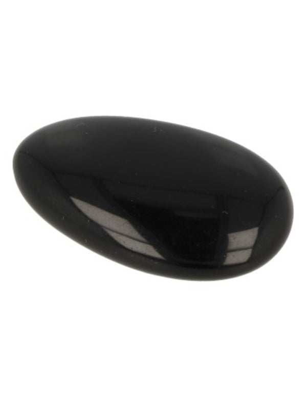 Obsidiaan zwart zaksteen