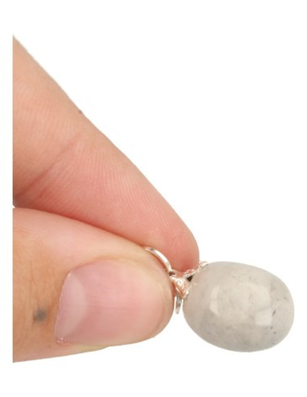 Edelsteenhanger Jaspis grijs
