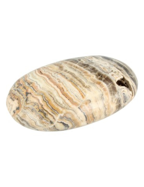 Reuze handsteen Aragoniet zebra nr.4