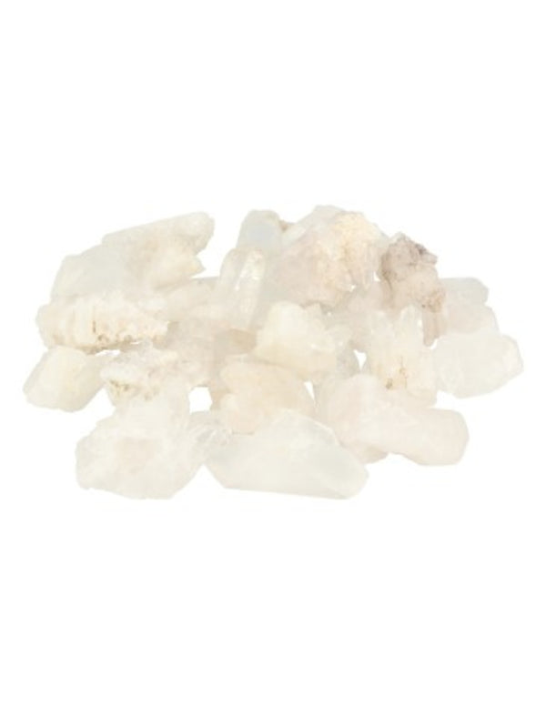 Bergkristal A Brazilië 250 gr. ruwe clustertjes/puntjes