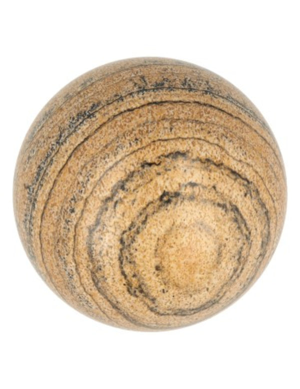 Edelsteenbol Jaspis landschap 40 mm