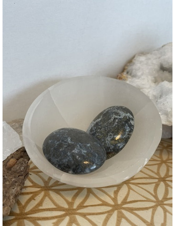 Zaksteen Chalcedoon/Pyriet