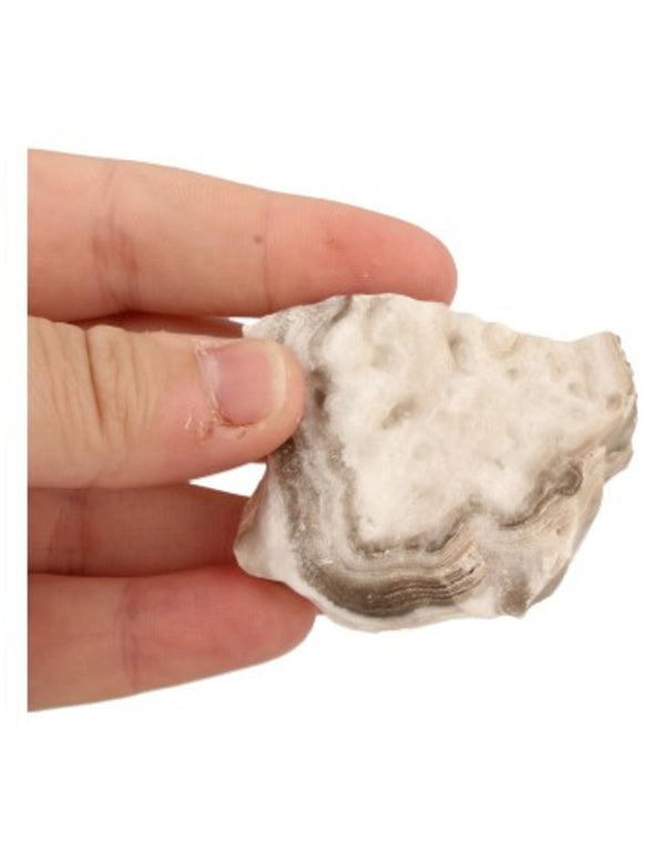 Calciet zebra ruw, p/kg
