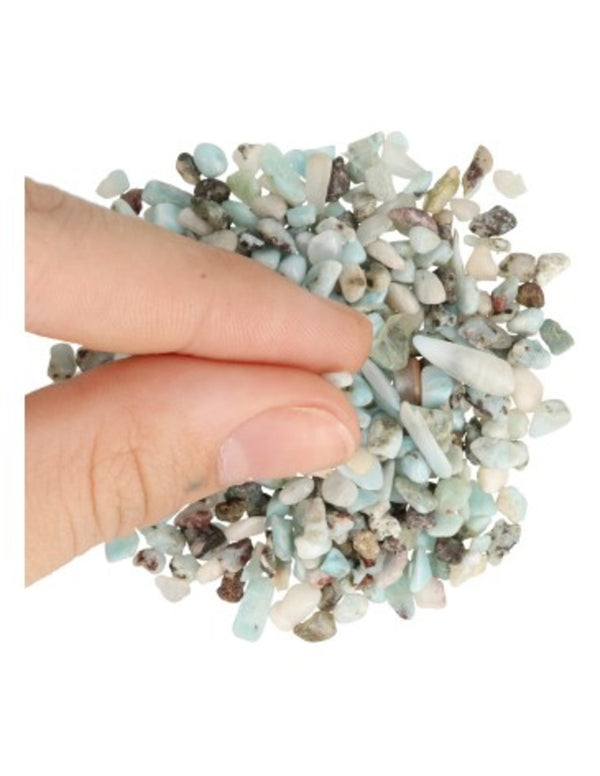 Larimar 20 gr. trommelstenen (mt0-1)