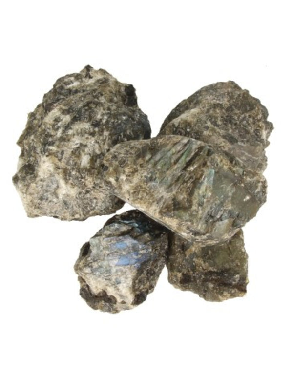 Labradoriet A ruwe brokken Madagaskar, p/kg