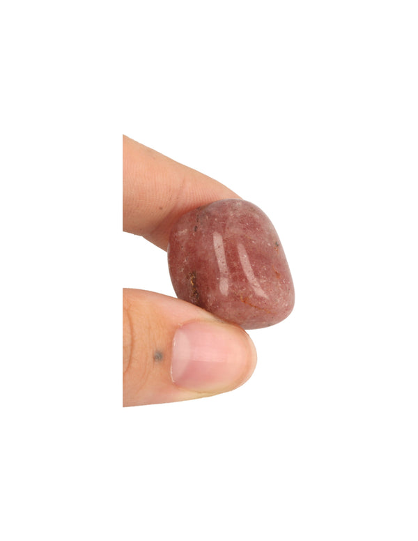 Aventurijn rood A 250 gr. trommelstenen (mt3)
