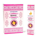 Ayurvedische Masala Wierook Roos Premium 12 Doosjes