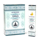 Ayurvedische Masala Wierook Yoga Premium Met Zes Geuren 12 Stokjes 10 Gram
