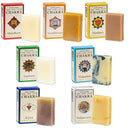 Set Van 7 Handgemaakte Plantaardige Chakra Zepen Met Essentiële Oliën 7 x 70 gr