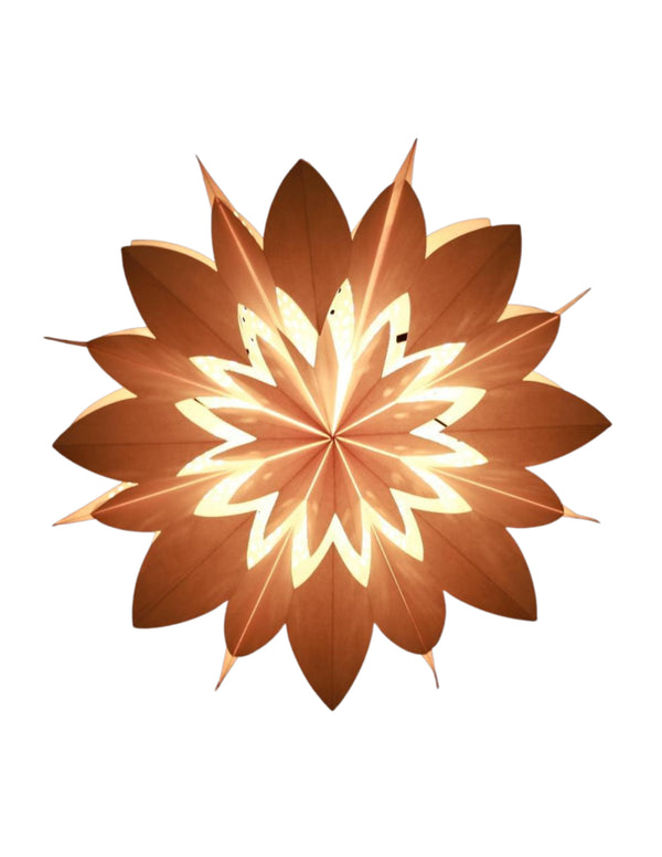 nr. 46 - Witte Snowflake "flower" (zonder verlichtingsset)