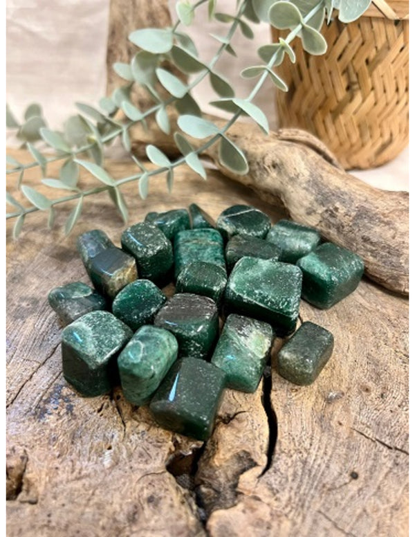 Aventurijn groen 250 gr. trommelstenen (mt3)