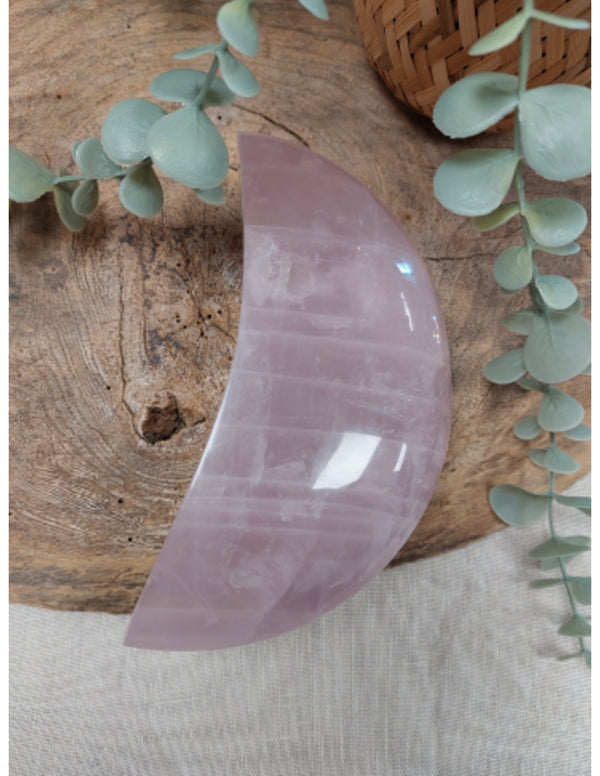 Roze kwarts maan nr.1