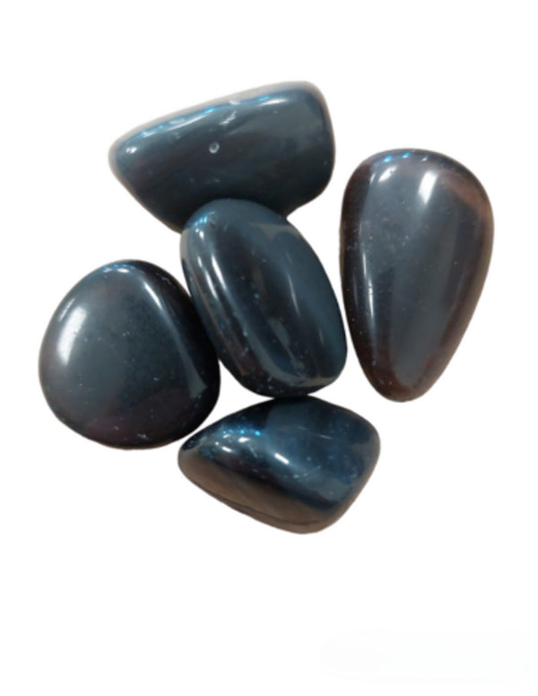 Obsidiaan zwart 250 gr. trommelstenen (mt3)