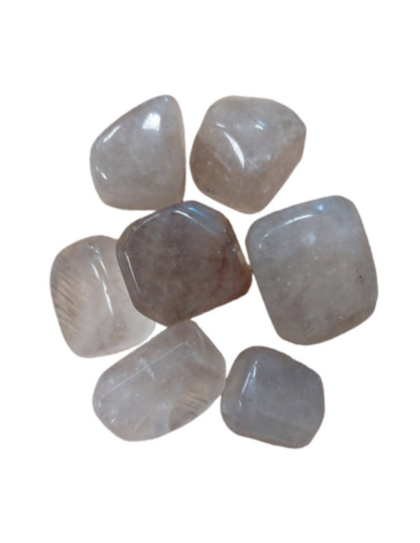 Rookkwarts trommelstenen 250 gr. (mt3)