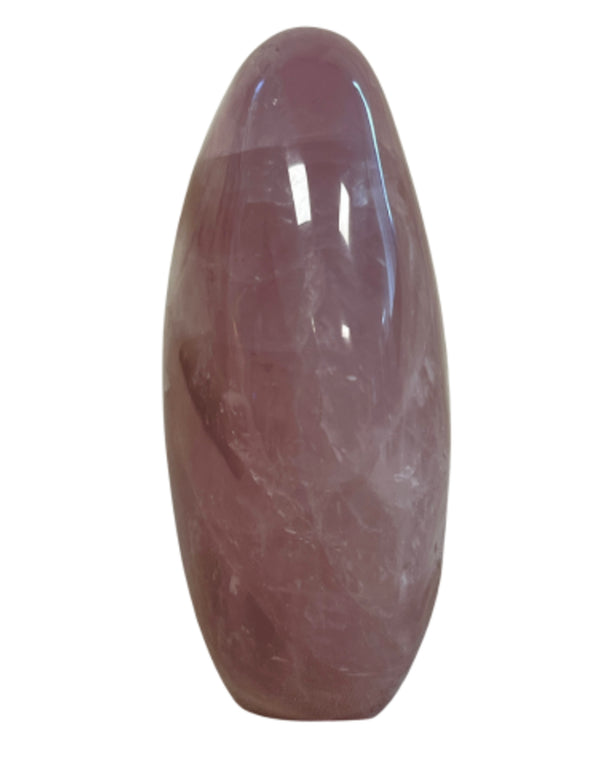 Roze kwarts sculptuur 700-800 gram