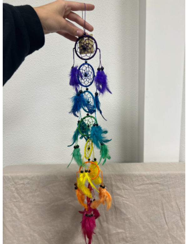 Dromenvanger 9cm 7 chakras - 75cm Lengte