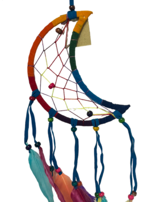 Dromenvanger rainbow maan 16 cm