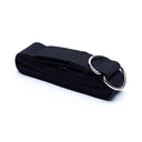 Yoga Riem D-Ring Katoen Zwart 250 x 4 cm