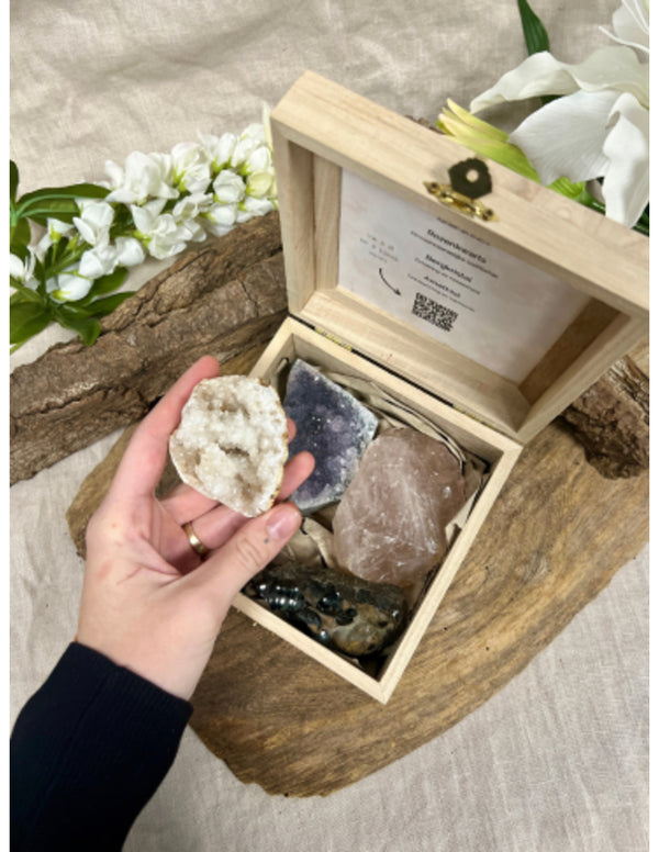 Doosje Lief Leven met kristalmeditatie