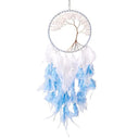 Dromenvanger Levensboom Versierd Met Witte Jade ±16x55cm