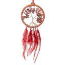 Dromenvanger Levensboom Met Aardbeikwarts ±7x23cm
