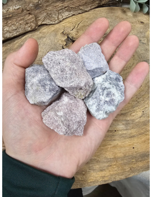 Lepidoliet 250 gr. ruwe brokjes