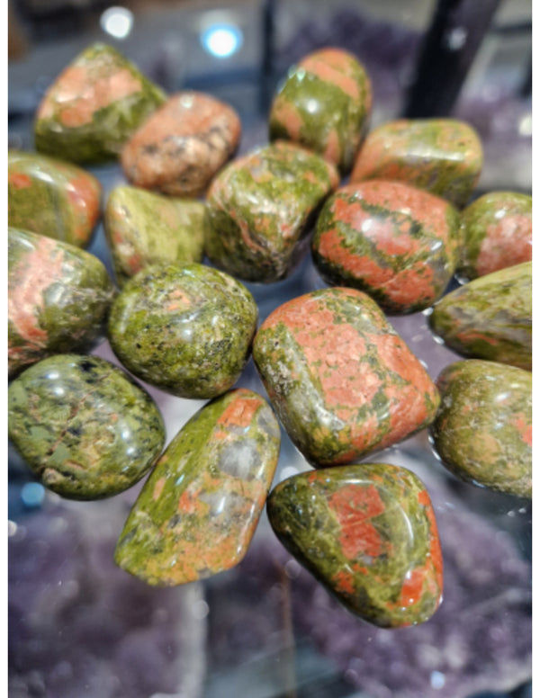 Unakiet trommelstenen 500 gr. (mt3)